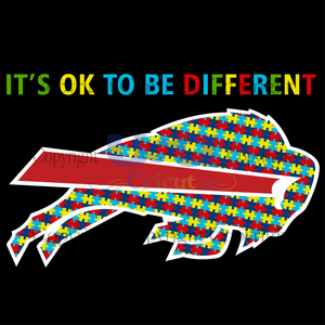 Its Ok To Be Different Svg, Sport Svg, Nfl Fans Svg, Buffalo Bills Svg, Diy Crafts SVG Files For Cricut Instant Download File - USA Cricut