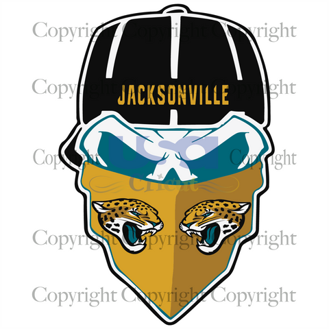 Jacksonville Jaguars Cap Svg, Sport Svg, Jaguars Svg, Jaguars Skull Svg, SVG Cricut & Silhouette Sublimation files Instant Download Version - USA Cricut