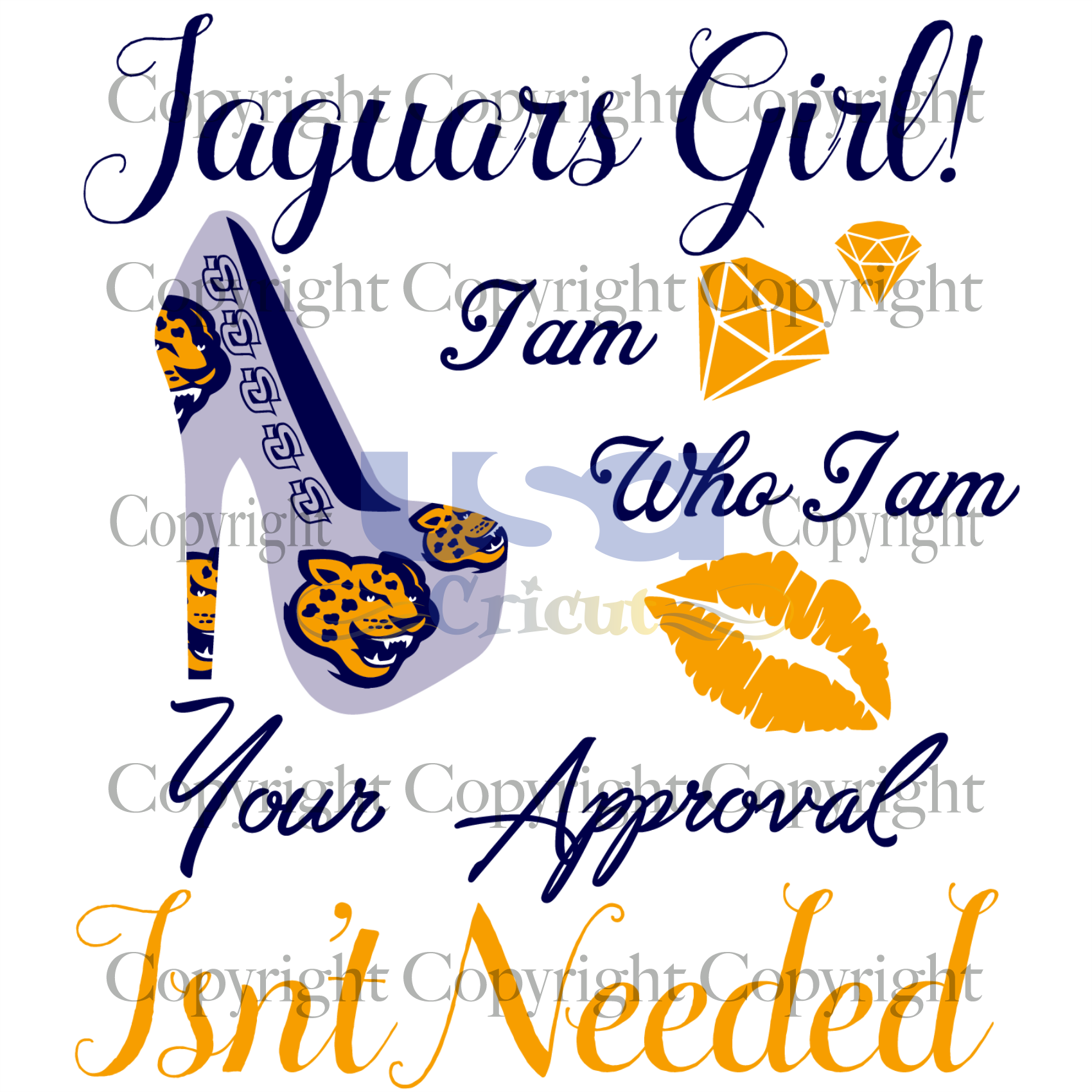 Jaguars Girl Bundle, NFL Svg, Jacksonville Jaguars, Jaguars Logo Svg, SVG files for cricut Instant Download Version - USA Cricut