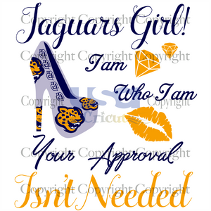 Jaguars Girl Bundle, NFL Svg, Jacksonville Jaguars, Jaguars Logo Svg, SVG files for cricut Instant Download Version - USA Cricut