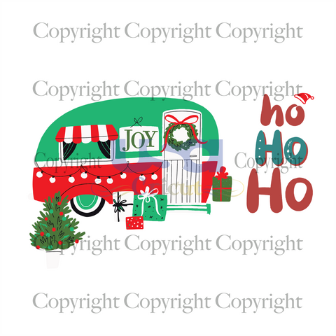 Joyful Christmas Ho Ho Ho, Christmas Svg, Merry Christmas, Santa Claus Gift, Hohoho Smile, Christmas Smile Vector, Christmas Truck Svg, Vintage Truck Vector, Christmas Tree Svg, Christmas Dec