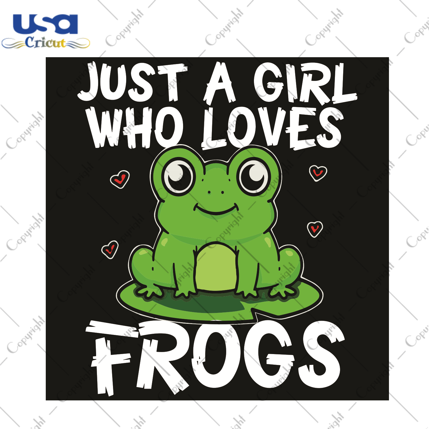 Just A Girl Who Loves Frogs Trending Gift Diy Crafts Svg Files For Cricut, Silhouette Sublimation Files