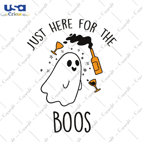 Just Here For The Boos, Boo Bee Svg, Boo Bee Lover, Cute Boos, Halloween Svg, Halloween Shirt, Scary Halloween Svg, Halloween Party, Funny Halloween Shirt, Gift For Kids, Shirt For Kids, Digi