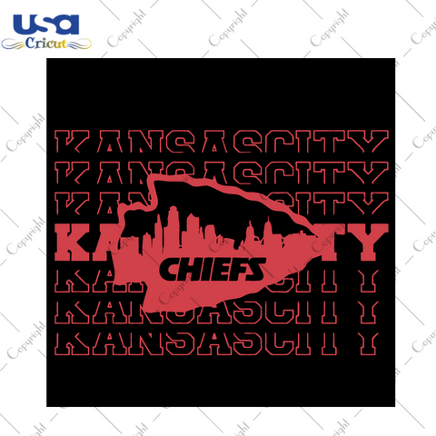 Kansas City Chiefs NFL football, Chiefs logo vector, Chiefs football svg, Chiefs shirt svg, NFL football fan gifts, football mom shirt, sport mom svg, football shirt, football lover, sport lover, NFL logo vector clipart