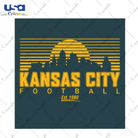 Kansas City Football Est 1980 Svg, Sport Svg, Chiefs Svg, Kansas City Svg, Kansas City Royals Svg, KC Svg, Kansas City Chiefs Svg, Chiefs Logo Svg, Football Svg, NFL Teams Svg, NFL Champs, NFL Logo Svg, Diy Crafts, Silhouette Cut File