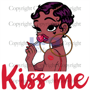 Kiss me Svg, Black Girl Magic, Diy Crafts SVG Files For Cricut Instant Download File - USA Cricut