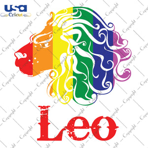 Leo LGBT May 17th Gifts, Shirt For LGBT Svg File Diy Crafts Svg Files For Cricut, Silhouette Sublimation Files - USA Cricut