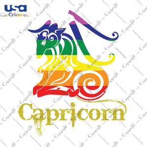 Capricorn LGBT May 17th Gifts, Shirt For LGBT Svg File Diy Crafts Svg Files For Cricut, Silhouette Sublimation Files - USA Cricut