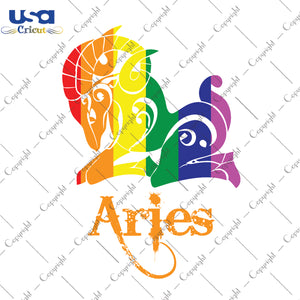 Aries LGBT May 17th Gifts, Shirt For LGBT Svg File Diy Crafts Svg Files For Cricut, Silhouette Sublimation Files - USA Cricut