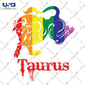 Taurus LGBT May 17th Gifts, Shirt For LGBT Svg File Diy Crafts Svg Files For Cricut, Silhouette Sublimation Files - USA Cricut