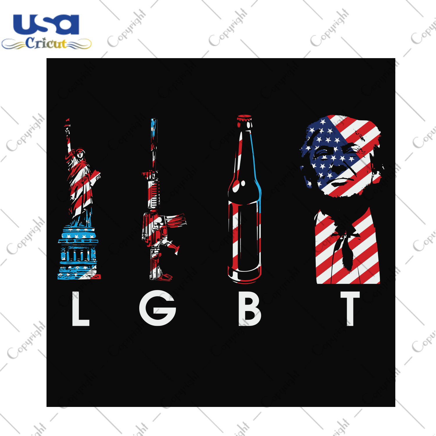 LGBT Liberty Guns Beer Trump Trending Gift Diy Crafts Svg Files For Cricut, Silhouette Sublimation Files