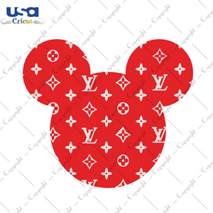 LV Mickey Mouse Logo, Trending Svg, LV Logo, Louis Vuitton Mickey Svg, LV Red Mickey, Louis Vuitton Logo Gift, LV Mickey Svg, Louis Vuitton Gift, Lv Mickey Lover, LV Svg, Louis Vuitton Mickey