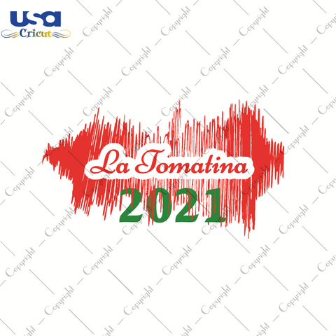 La Tomatina 2021, La Tomatina Festival Svg, La Tomatina Valencia Spain, Printable Cricut & Silhouette Sublimation files Instant Download - USA Cricut