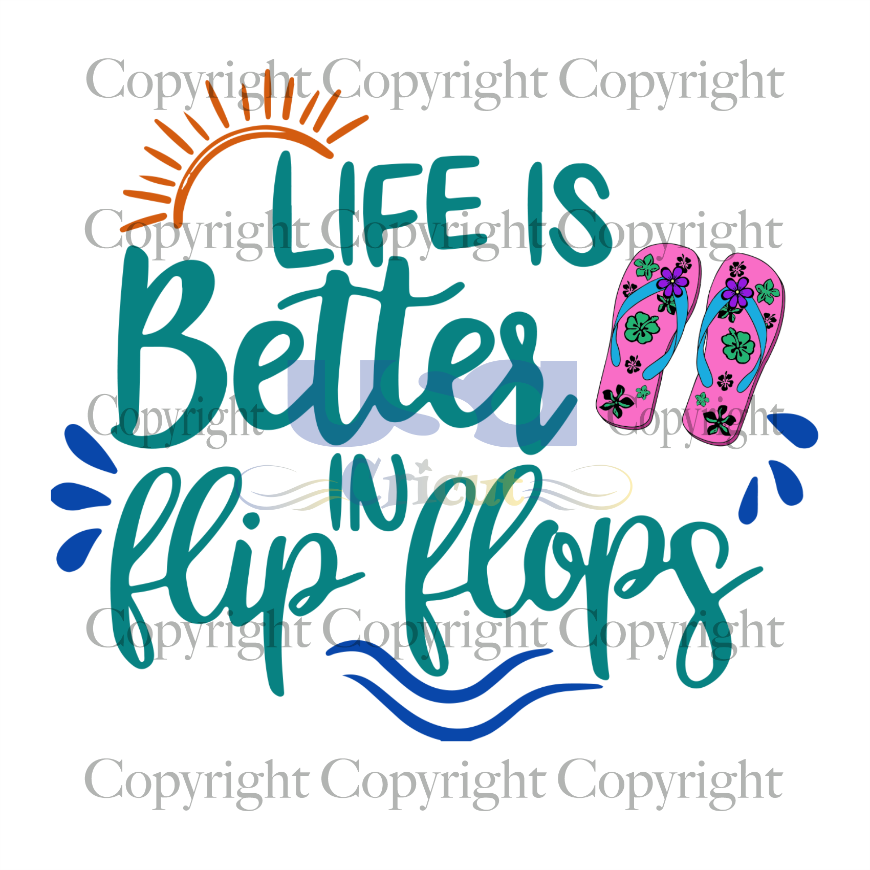 Life Is Better In Flip Flops, Trending Svg, Trending Now, Diy Crafts SVG Files For Cricut, Silhouette Sublimation Files, Cameo Htv Prints, Shirt Design Ideas - USA Cricut