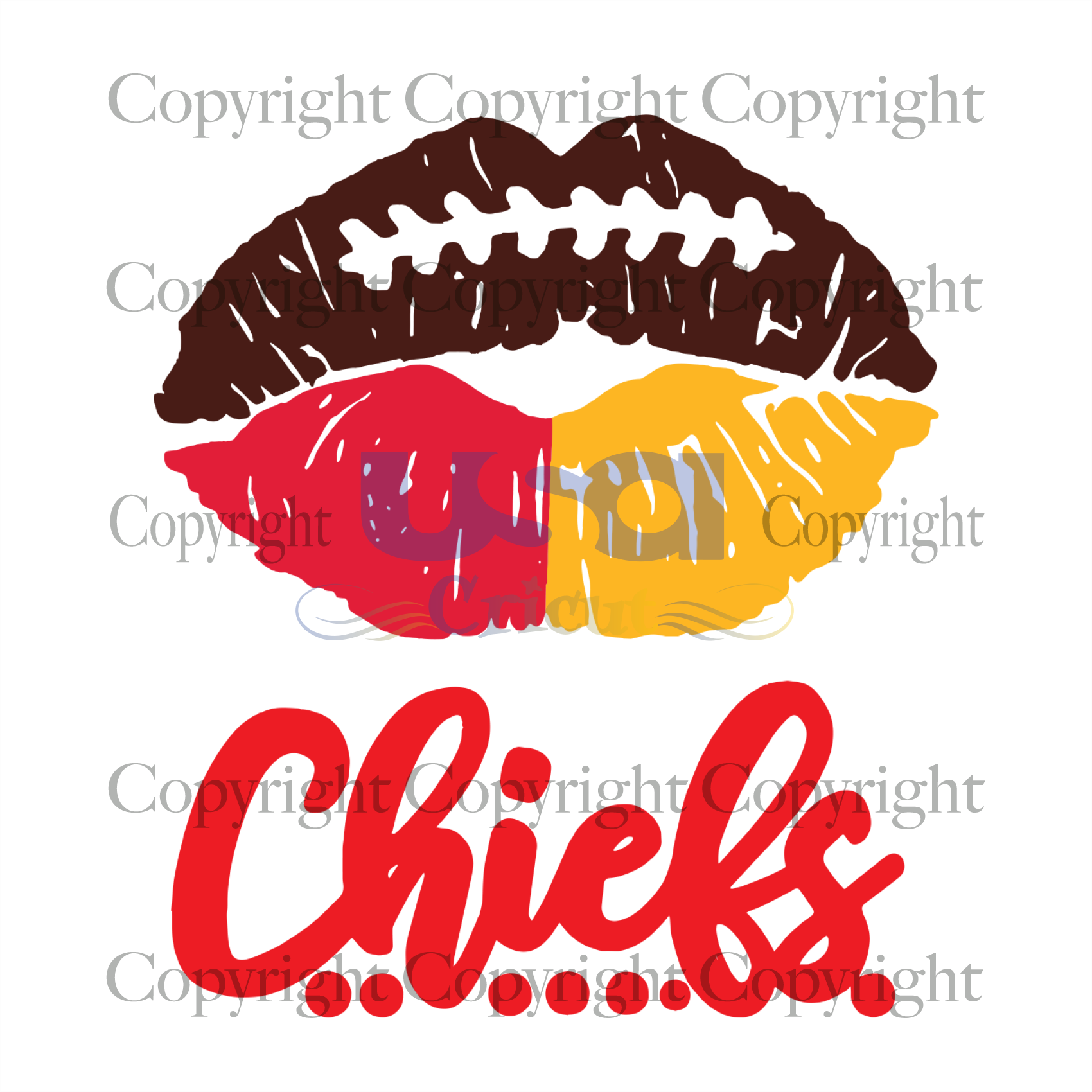 Lip Chiefs Svg, Sport Svg, Kansas City Chiefs Svg, Lip Kansas City Chiefs, NFL Football Lover, Diy Crafts SVG Files For Cricut, Silhouette Sublimation Files Shirt Design Ideas  Instant Downlo