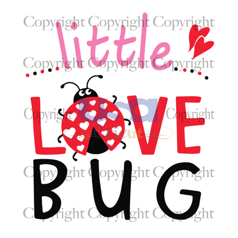 Little Love Bug Svg, Valentine Svg, Bug Valentine Svg, Diy Crafts SVG Files For Cricut, Silhouette Sublimation Files Shirt Design Ideas  Instant Download - USA Cricut