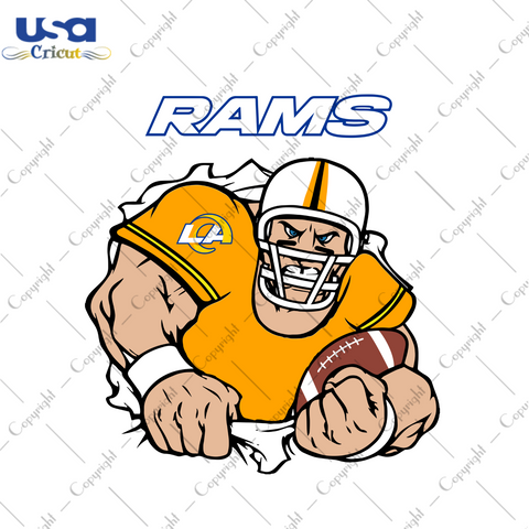 Los Angeles Rams Player, Nfl Svg, Los Angeles Rams Svg, Los Angeles Rams Football, Rams Shirt, Sport Svg, Nfl Fabric, Nfl Football, Football Mom Gift, Nfl Championship, Football Team, Nfl Svg Football