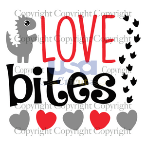 Love Bites Svg, Valentine Svg, Dinosaur Love Bites, Love Bites Dinosaur Svg, Diy Crafts SVG Files For Cricut, Silhouette Sublimation Files Shirt Design Ideas  Instant Download - USA Cricut