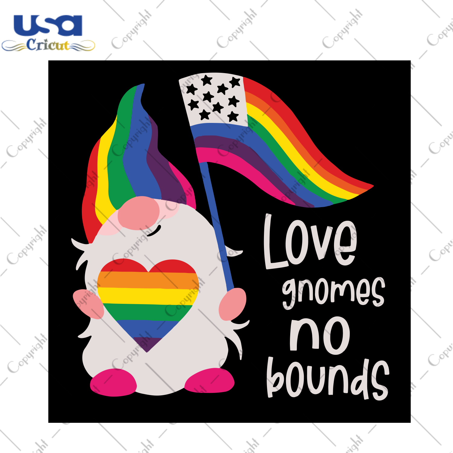 Love Gnomes No Bounds, Trending Svg, Lgbt Svg, Love Gnome, Love Lgbt, America Pride, Rainbow Svg, Lesbian Gift, Lgbt Pride, Bisexual, Equal Right, Gnome Lgbt, Gift For Gay, Lesbian, Love Gnom