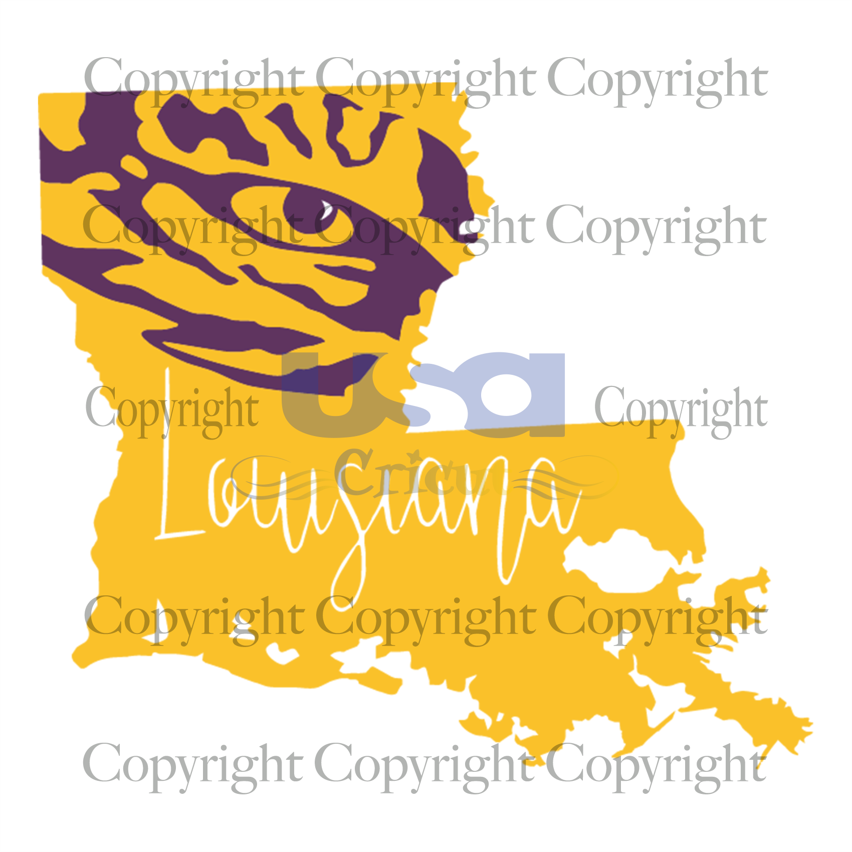 Lsu Tigers Louisiana Svg, Tigers Logo Design, South Louisiana Tigers Vector,SVG files for cricut Instant Download Version - USA Cricut