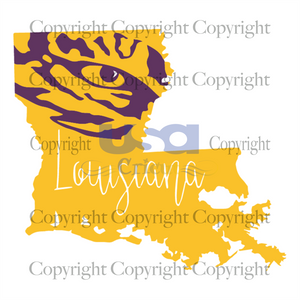 Lsu Tigers Louisiana Svg, Tigers Logo Design, South Louisiana Tigers Vector,SVG files for cricut Instant Download Version - USA Cricut