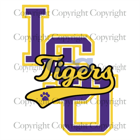 Lsu Tigers Paw Svg, Cute Tigers Design, Tigers Lover, SVG files for cricut Instant Download Version - USA Cricut