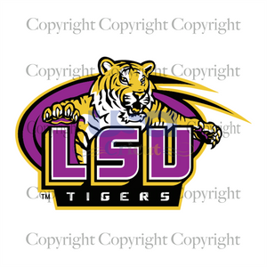 Lsu Tigers Scratch Logo Svg, Sport Svg, Tigers Football Svg, SVG files for cricut Instant Download Version - USA Cricut