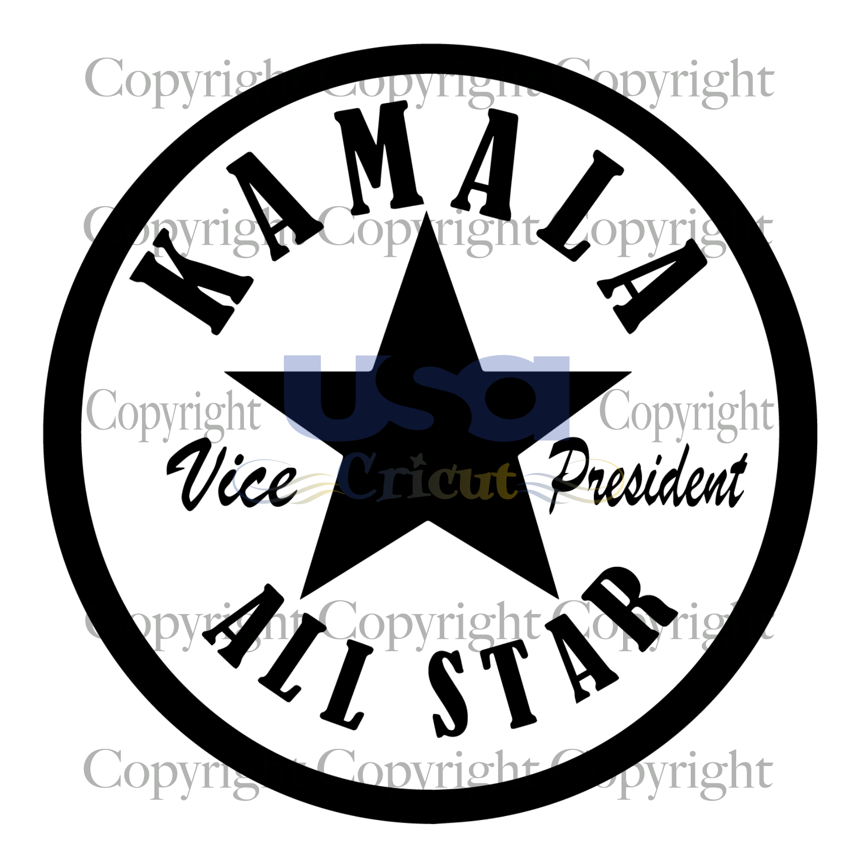 Madam Vice President Logo, Trending Svg, Kamala Harris, Vice President, Cricut & Silhouette Sublimation Instant Download File - USA Cricut