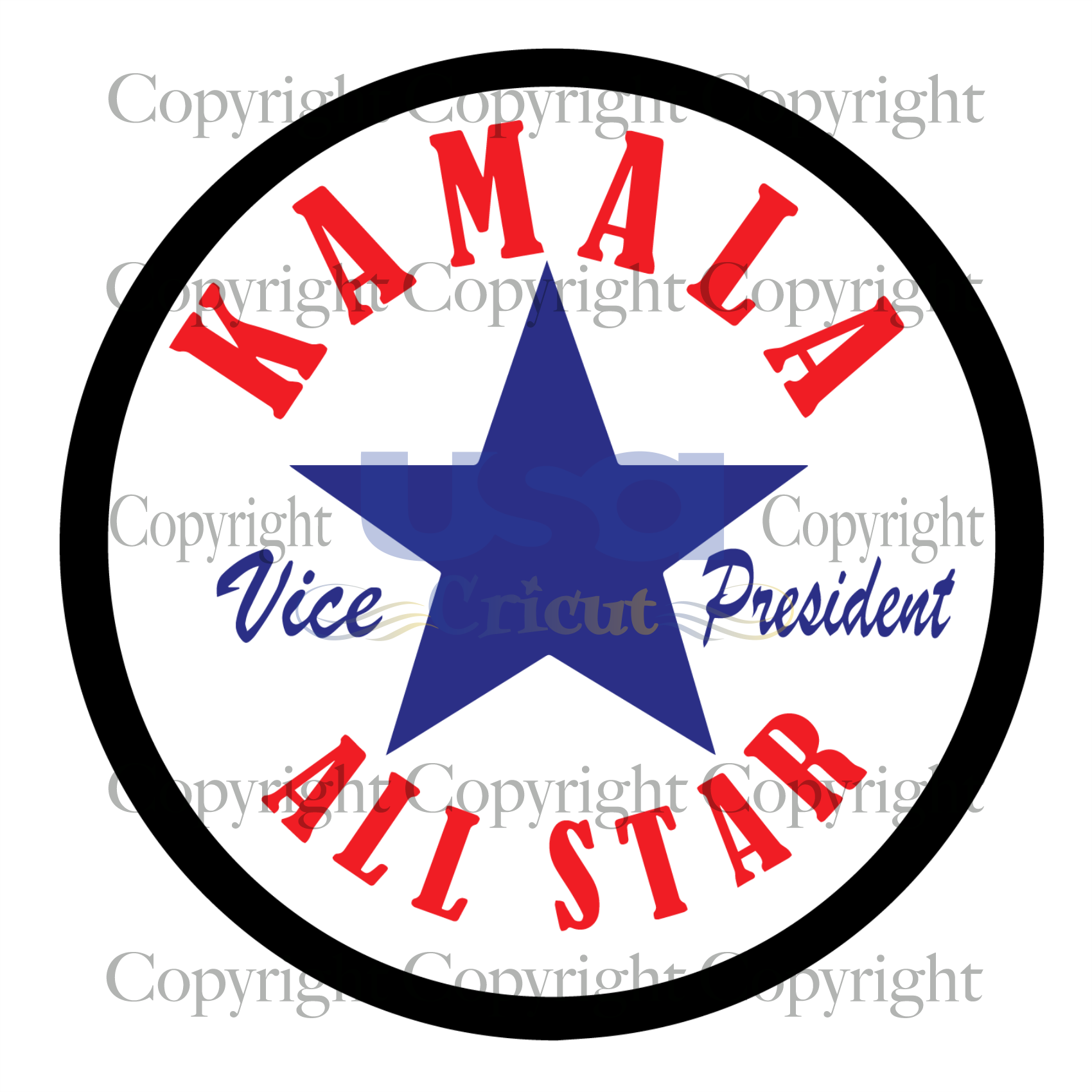 Madam Vice President Logo, Trending Svg, Trending Now, Kamala Harris, Cricut & Silhouette Sublimation Instant Download File - USA Cricut