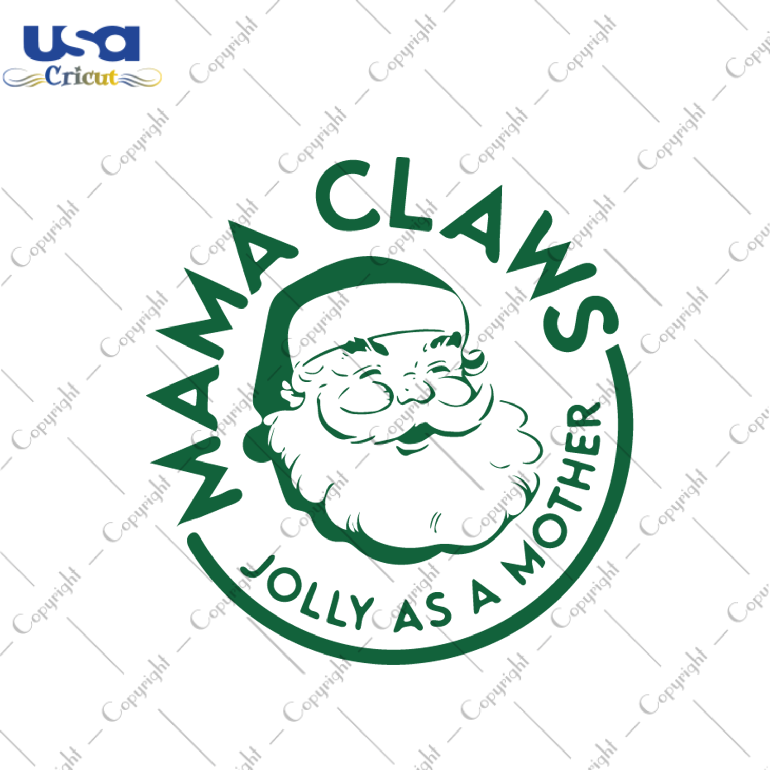 Mama Claus Jolly As A Mother Svg, Christmas Svg, Xmas Svg, Merry Christmas, Christmas Gift, Santa Svg, Santa Claus, Mama Svg, Mama Claws, Claws Svg, Jolly Svg, White Claws, Drinking Claws, Mo