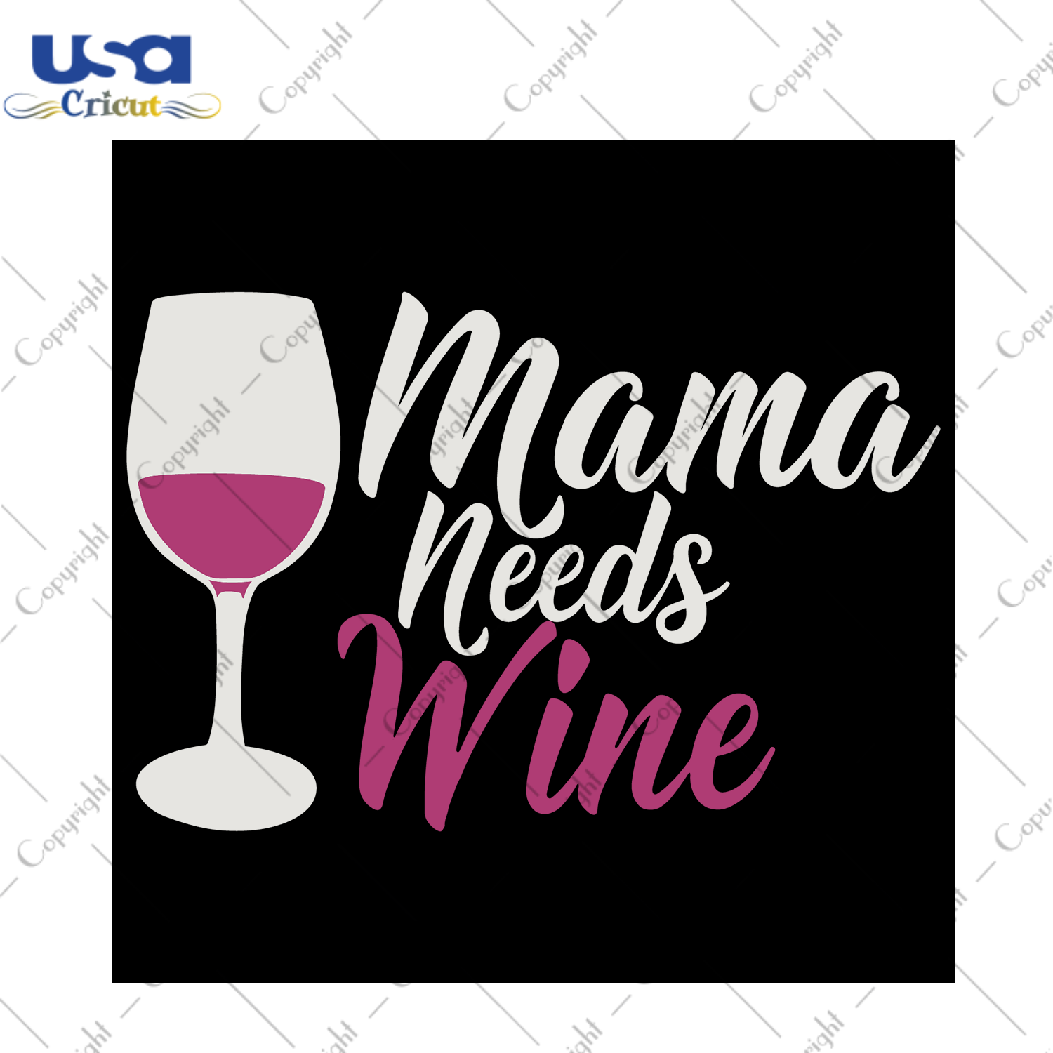 Mama Needs Wine Trending Gift Diy Crafts Svg Files For Cricut, Silhouette Sublimation Files