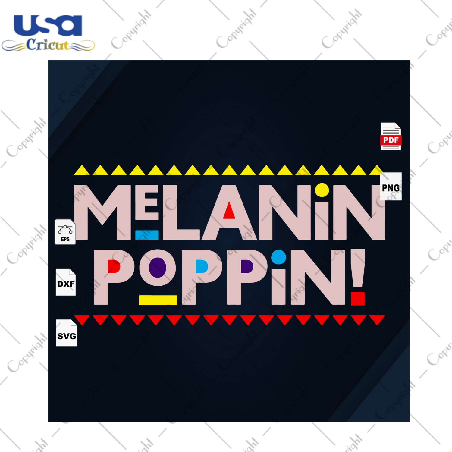 Melanin Poppin Black Girl Gift Diy Crafts Svg Files For Cricut, Silhouette Sublimation Files