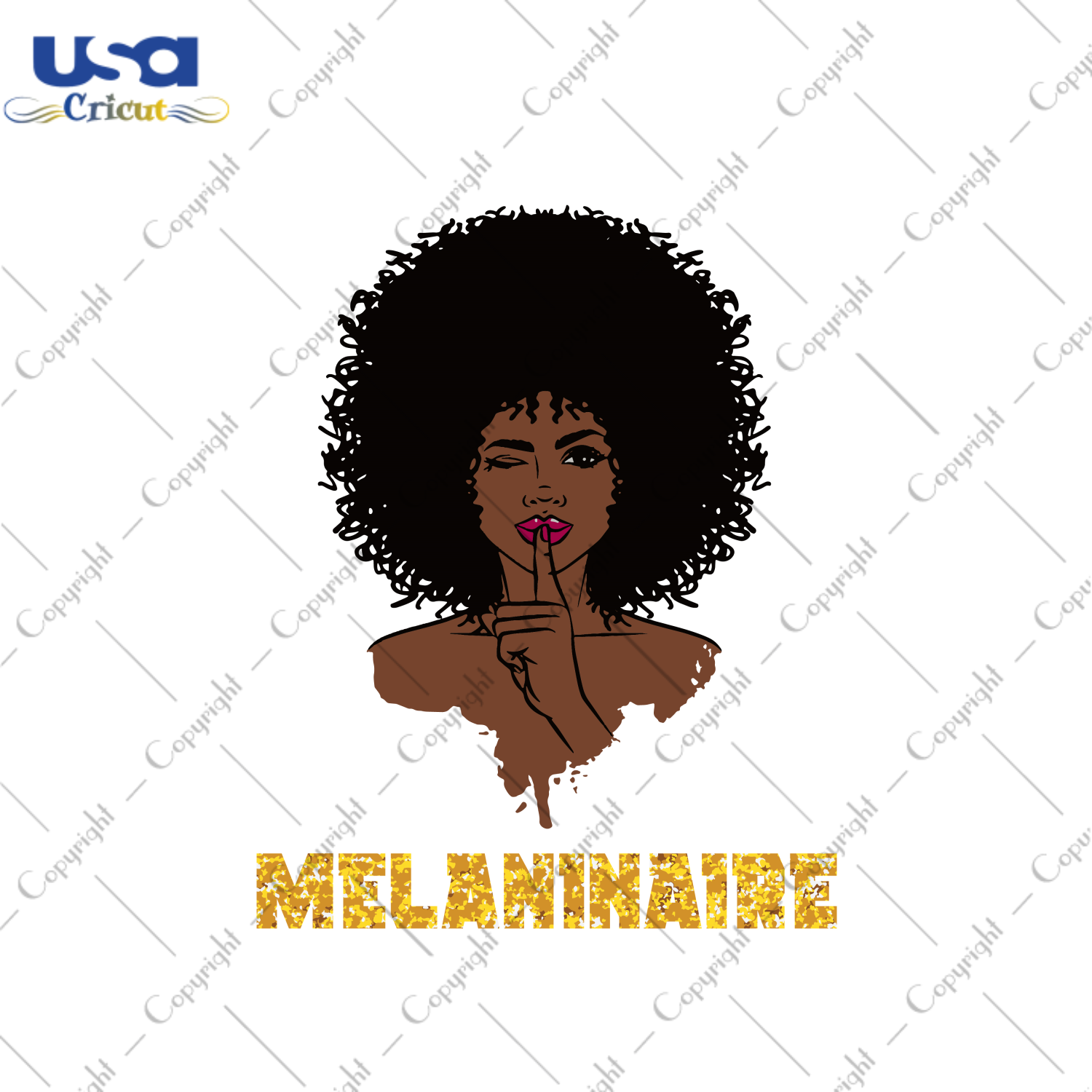 Melaninaire Black Girl Gift Diy Crafts Svg Files For Cricut, Silhouette Sublimation Files