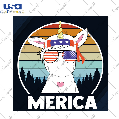 Merica Svg, Trending Svg, Independence Day Svg, Unicorn Svg, 4th Of July, Unicorn Cute, America Svg, America, American Flag, Independence Day, Patriotic Svg, Independence Gift, Independent Gi