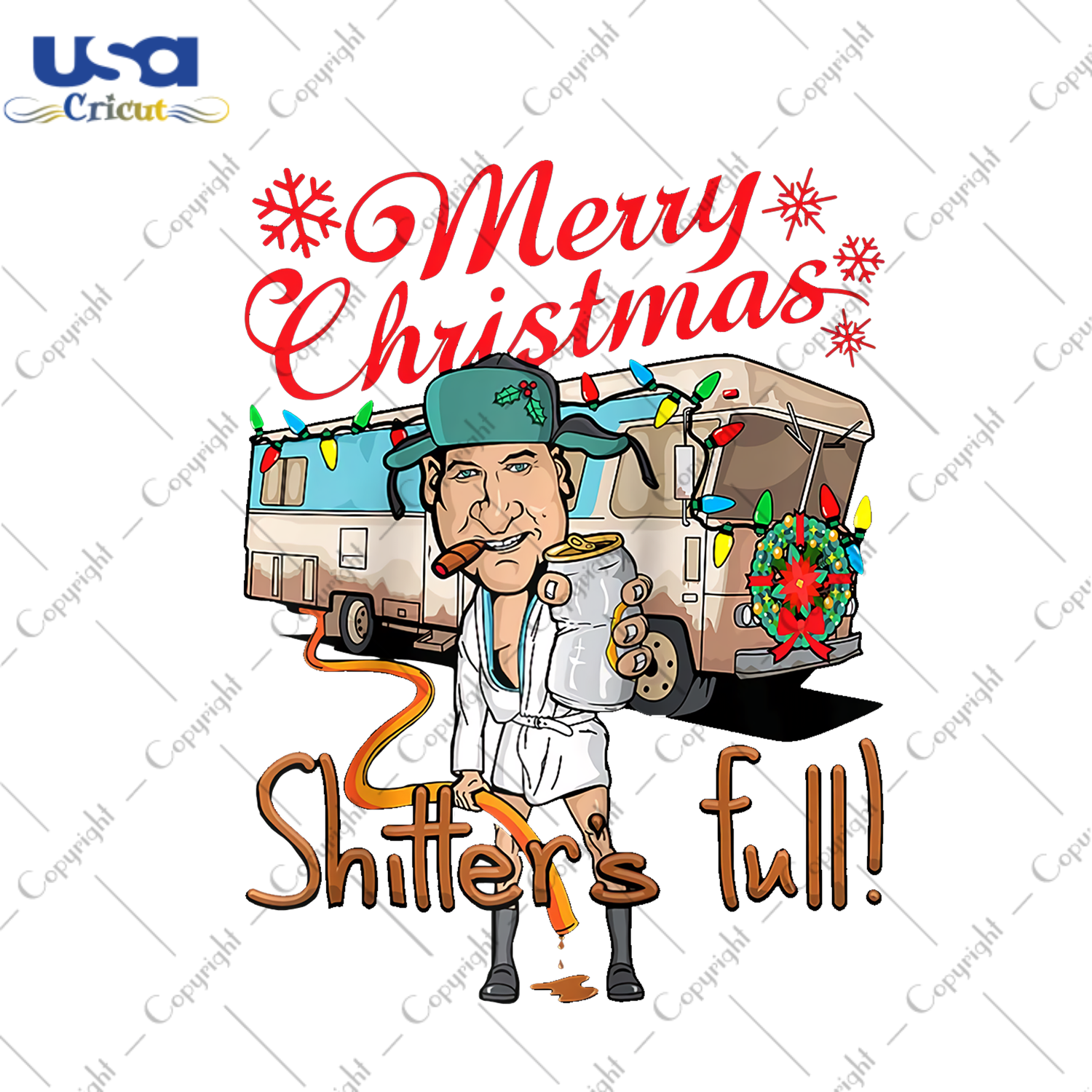 Merry Christmas Cousin Eddie Shitters Full Png, Xmas Png, Christmas Png, Merry Christmas, Christmas Gift, Cousin Eddie Svg, Eddie Png, Full Raglan Png, Shitters Full Png, Cousin Eddie Shitter