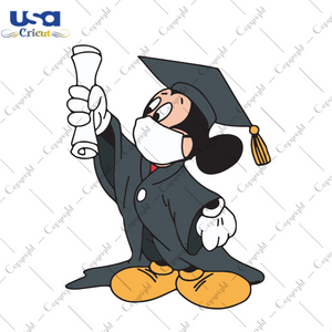 Mickey Graduation, Mickey Mouse Svg, Disney Graduation Svg, Graduation Svg, Trending Svg, Disney Svg, Disney Gift, Mickey Mouse Face Mask, Mask Svg, Face Mask Gift, Gift For Family, Shirt For