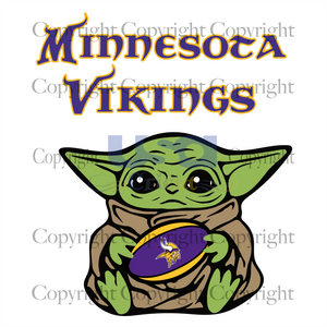 Minnesota Vikings Baby Yoda, Sport Svg, Baby Yoda Svg, Minnesota Vikings Svg, Diy Crafts SVG Files For Cricut, Silhouette Sublimation Files Shirt Design Ideas  Instant Download - USA Cricut