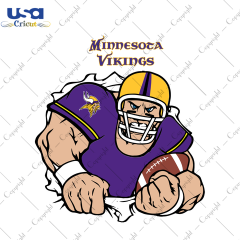 Minnesota Vikings Player, Nfl Svg, Minnesota Vikings Svg, Minnesota Vikings Football, Vikings Shirt, Football Logo, Sport Svg, Nfl Fabric, Nfl Football, Football Gift, Nfl Championship, Football Team, Nfl Svg Football