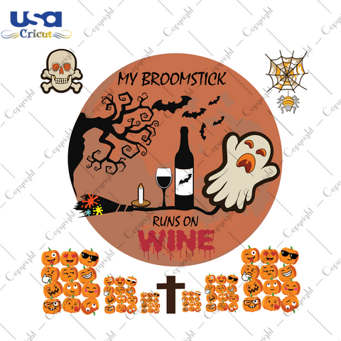 My Broomstick Runs On Wine, Halloween Svg, Halloween Witch Svg, Boo Svg, Broom Svg, Wine Svg, Wine Lovers, Halloween Gift, Halloween Shirt, Scary Halloween, Halloween Party, Funny Halloween, 