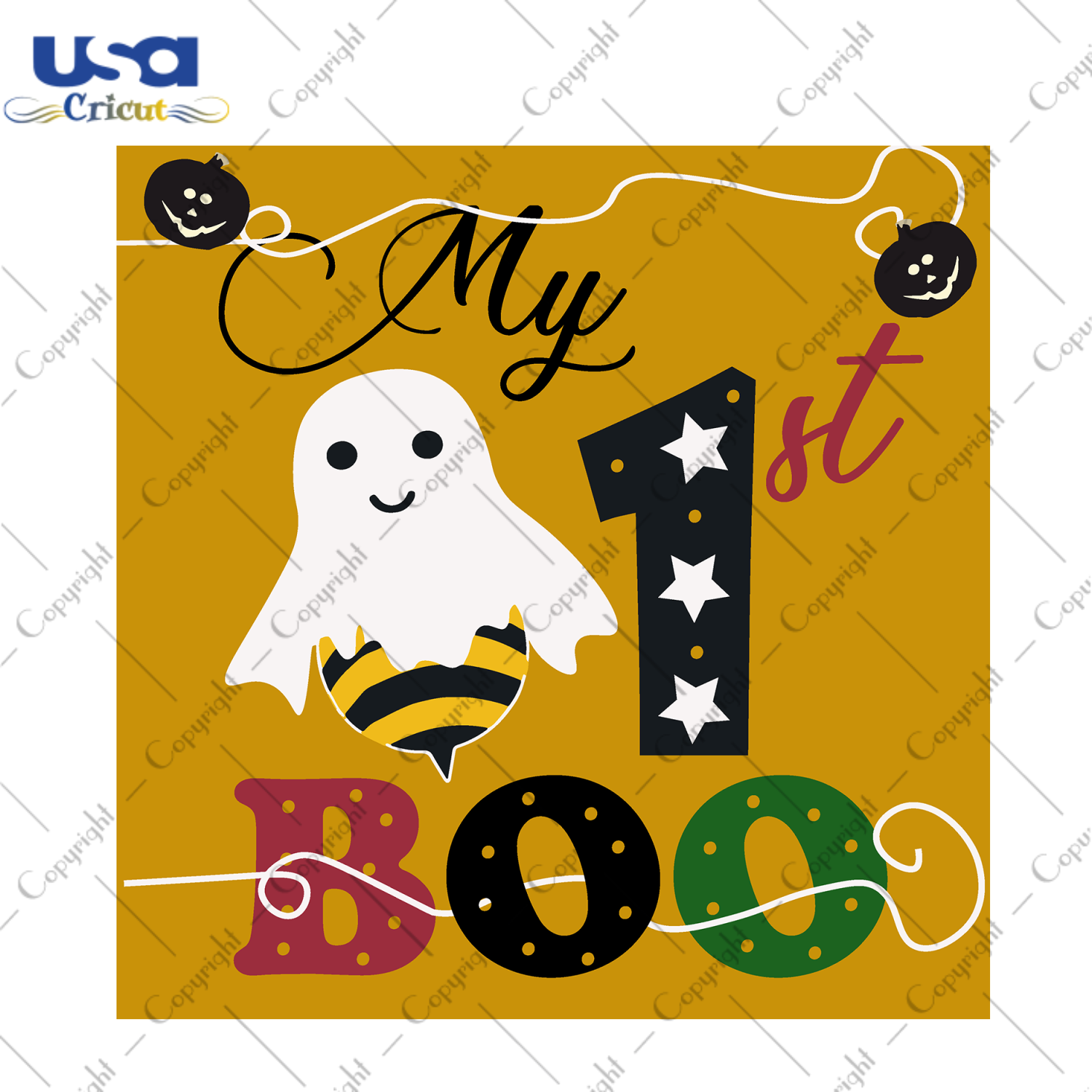 My First Boo, Halloween Svg, Boo Svg, Halloween Boo Svg, Boo Gift, Boo Lovers, Halloween Gift, Halloween Shirt, Scary Halloween, Halloween Party, Funny Halloween, Halloweentown, Halloween Vec