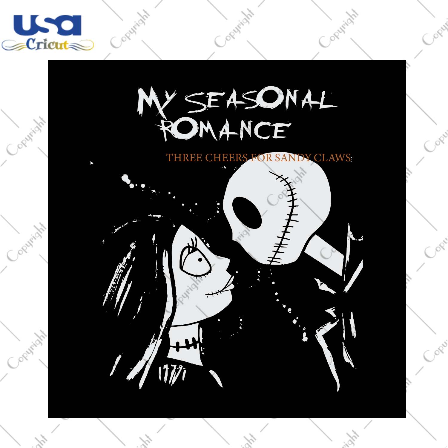 My seasonal romance svg, Halloween svg, Jack Skellington svg, Jack Skellington shirt, nightmare, nightmare gift, halloween gift, Jack Skellington gift, svg cricut, silhouette svg files - USA 