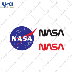 NASA Logo Trending Gift Diy Crafts Svg Files For Cricut, Silhouette Sublimation Files