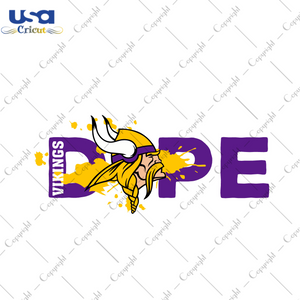 Nfl Minnesota Vikings Dope Gift Diy Crafts Svg Files For Cricut, Silhouette Sublimation Files - USA Cricut