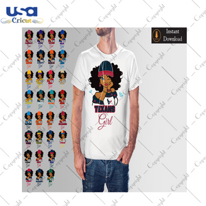 Nfl Afro Girl Wear Cap Bundle Diy Crafts Svg Files For Cricut, Silhouette Sublimation Files - USA Cricut