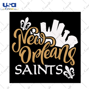 Nfl New Orleans Saints Logo Gifts Diy Crafts Svg Files For Cricut, Silhouette Sublimation Files - USA Cricut