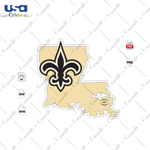 New Orleans Saints Logo Svg, Sport SVG, New Orleans Saints Football, New Orleans Saints Shirt, Football Mom, Football Lover Gift, Nfl Saints Svg, Saints Football Svg File, Saints Football Log