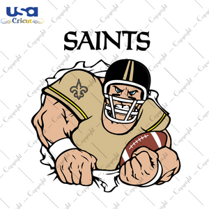 New Orleans Saints Player, Nfl Svg, New Orleans Saints Svg, New Orleans Saints Football, Saints Shirt, Football Logo, Sport Svg, Nfl Fabric, Nfl Football, Football Gift, Nfl Championship, Football Team, Nfl Svg Football