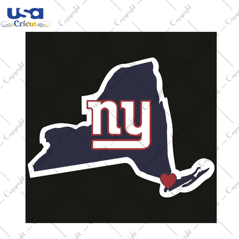 New York Giants logo Sport Gift Diy Crafts Svg Files For Cricut, Silhouette Sublimation Files