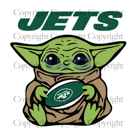 New York Jets Baby Yoda, Sport Svg, Baby Yoda Svg, New York Jets Svg, Diy Crafts SVG Files For Cricut, Silhouette Sublimation Files Shirt Design Ideas  Instant Download - USA Cricut