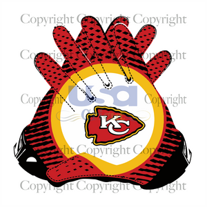 Nfl Chiefs Gloves Logo Svg, Sport Svg, Nfl Team Logo, Diy Crafts SVG Files For Cricut, Silhouette Sublimation Files Shirt Design Ideas  Instant Download - USA Cricut